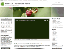 Tablet Screenshot of heartofthegardenfarm.com